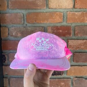 Vintage‎ 90s pink nascar racing hat